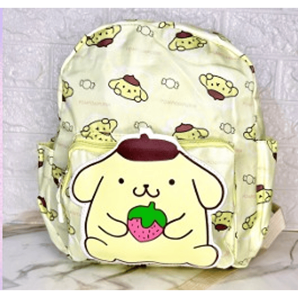 MOCHILA SANRIO POMPOMPURIN 