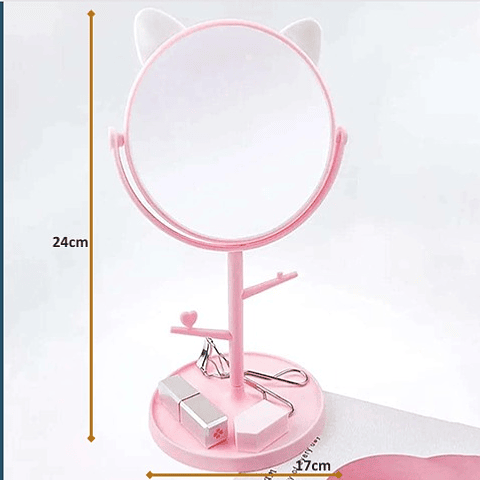 ESPEJO ORGANIZADOR GATO