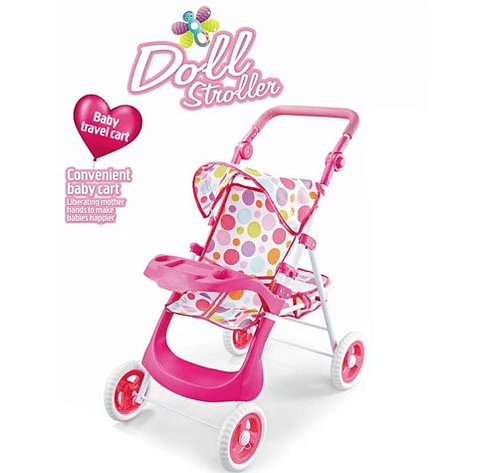 COCHE MUÑECAS DOLL GRANDE