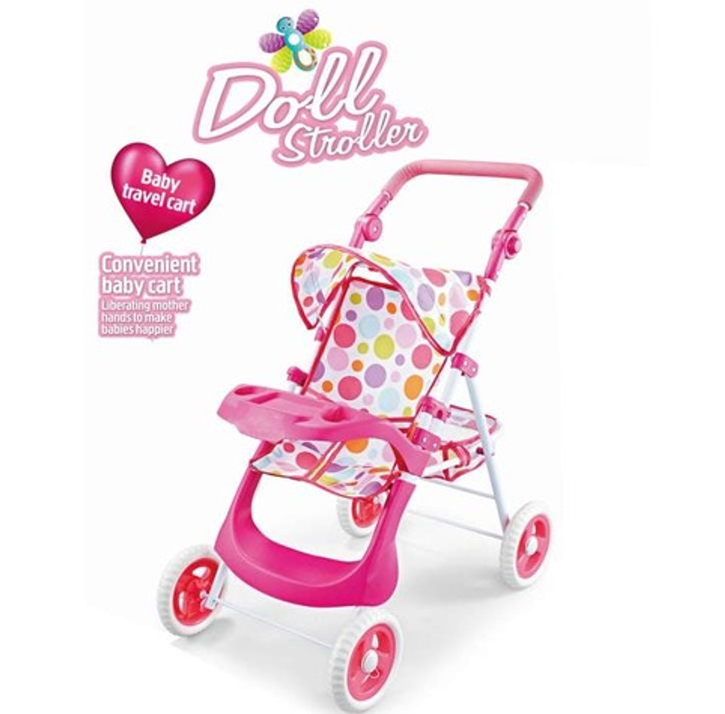 COCHE MUÑECAS DOLL GRANDE 1