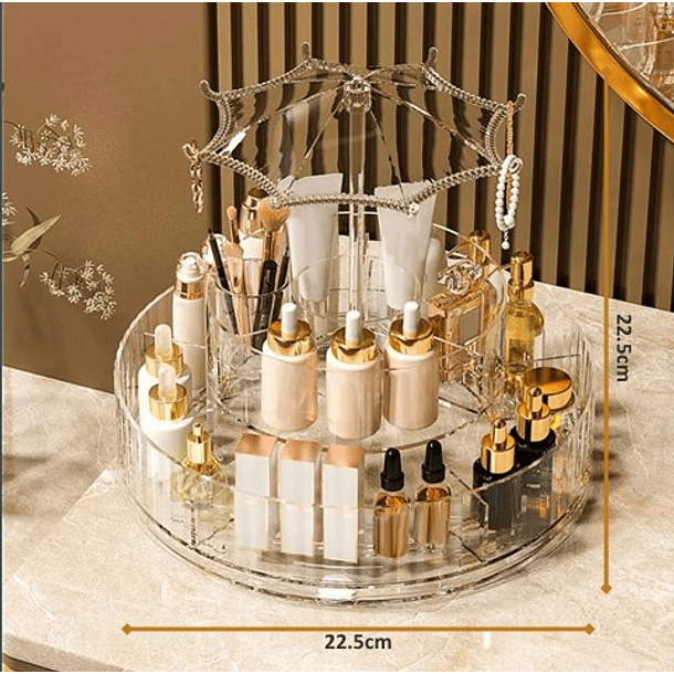 ORGANIZADOR COSMETICO 360 