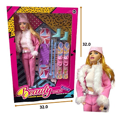 PATINADORA SOBRE NIEVE