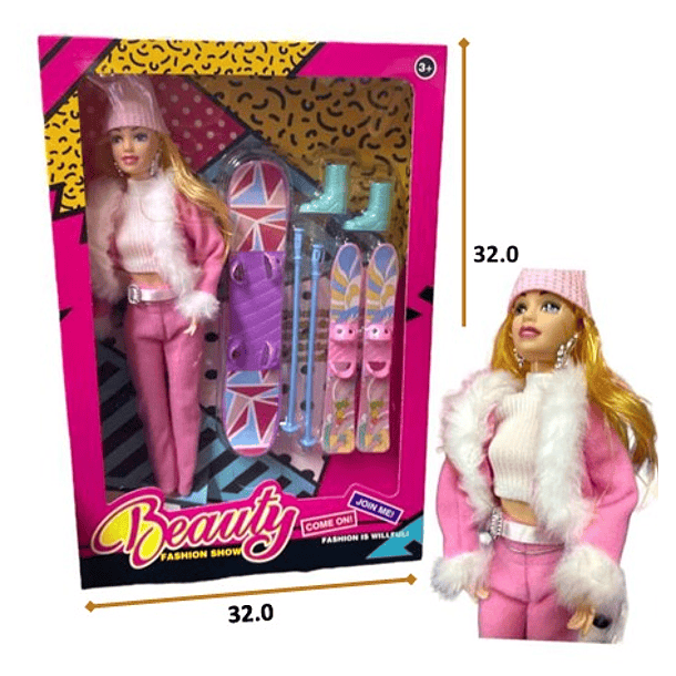 PATINADORA SOBRE NIEVE 