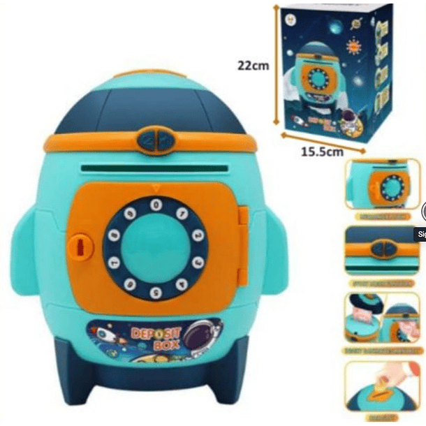 ALCANCIA CON CLAVE NAVE ESPACIAL 