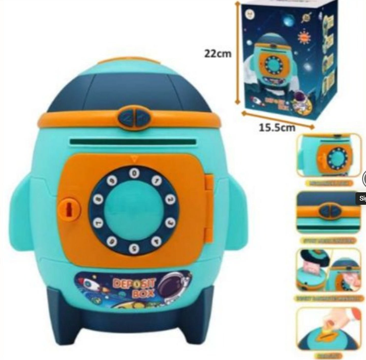 ALCANCIA CON CLAVE NAVE ESPACIAL 1