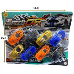 SET CARROS X8 BLISTER