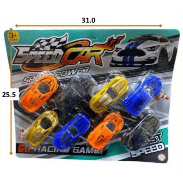 SET CARROS X8 BLISTER 