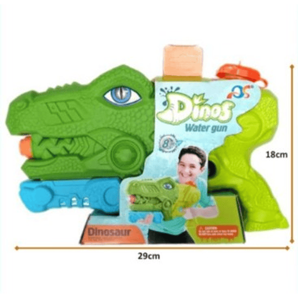 PISTOLA DE AGUA DINOSAURIO 1