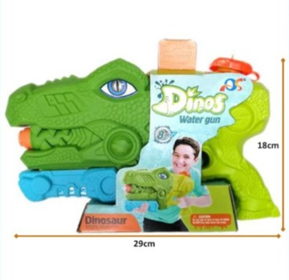 PISTOLA DE AGUA DINOSAURIO 1