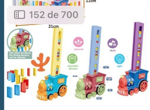 DOMINO TREN ELECTRICO