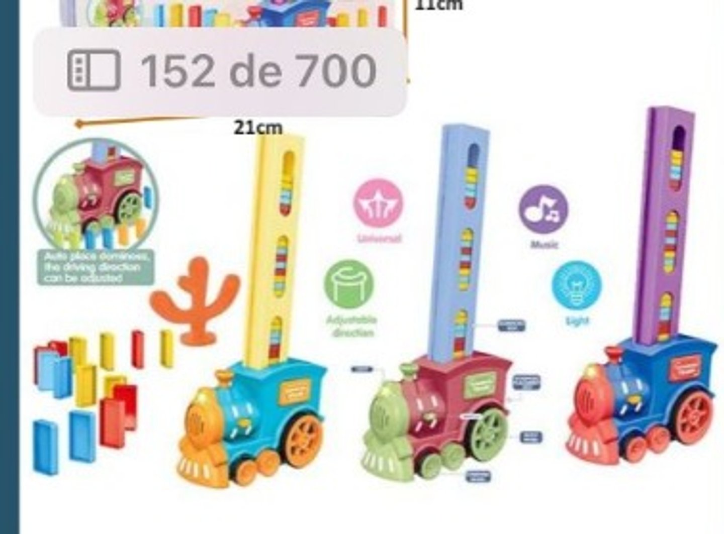 DOMINO TREN ELECTRICO 1