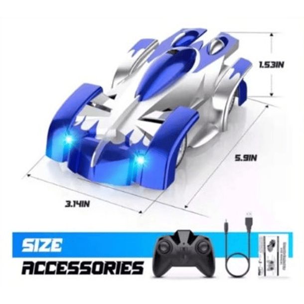 CARRO CONTROL REMOTO PAREDES WALL CLIBER 