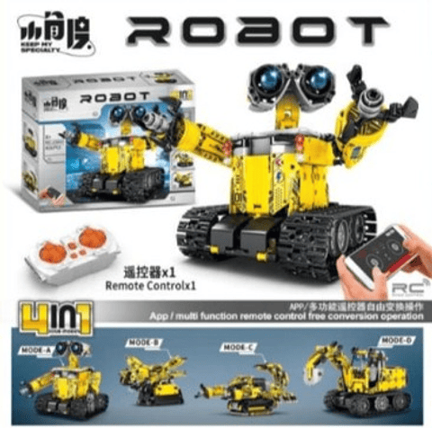 ROBOT ARMABLE CONTROL REMOTO WALLI