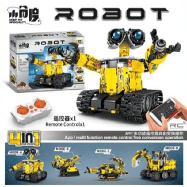 ROBOT ARMABLE CONTROL REMOTO WALLI 