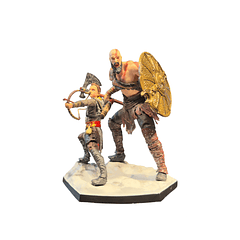 God Of War Kratos y Atreus