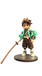 Tanjiro Kamado Figura Demon Slayer Anime - Miniatura 1
