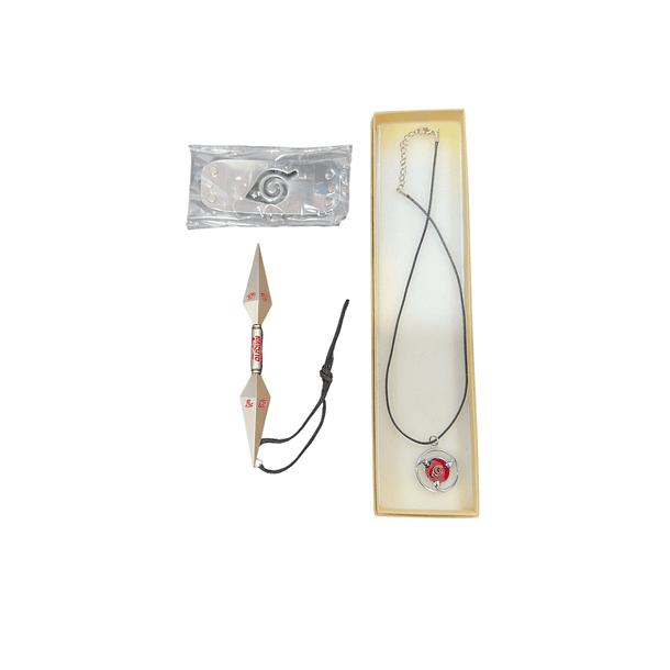 NARUTO JUEGO DE ACCESORIOS ANIME 3