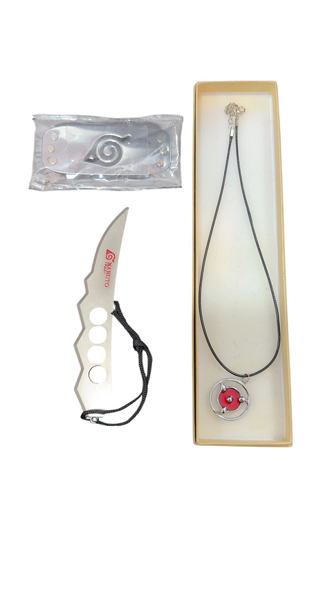 NARUTO JUEGO DE ACCESORIOS ANIME