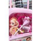 DOCTORA SET JUGUETES NIÑAS DIDÁCTICO MUÑECA ENFERMERA 3