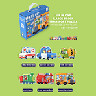 Rompecabezas Animales Transporte 5