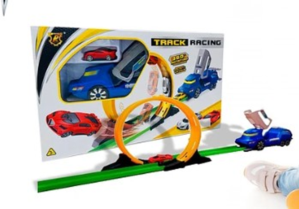 Pista Carros en forma de Camión Lanzador 2