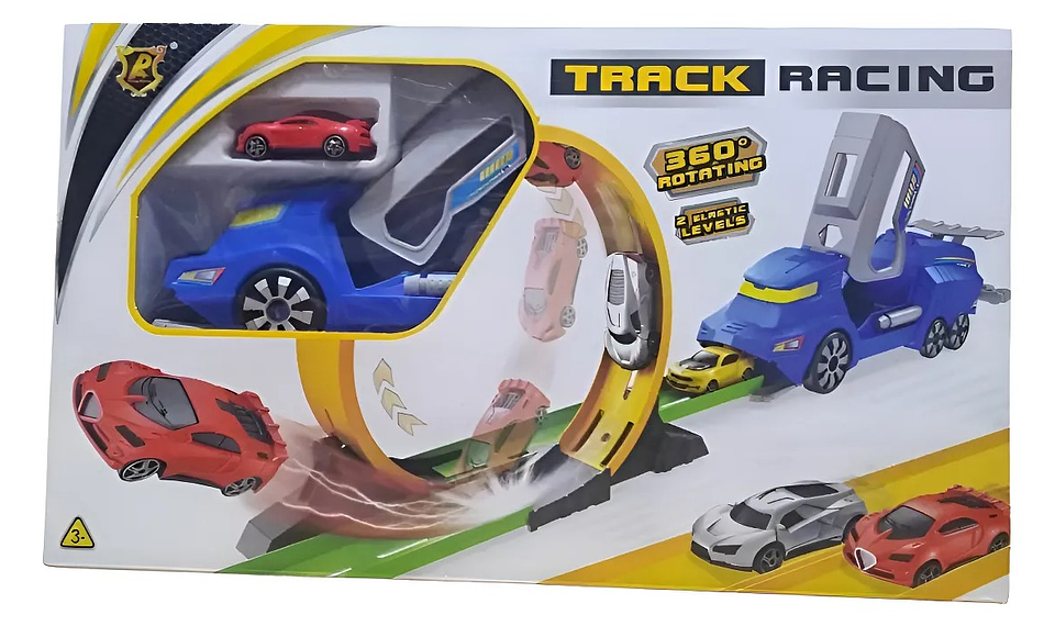 Pista Carros en forma de Camión Lanzador 5