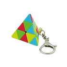 Llavero Cubo Rubik Piramide 3