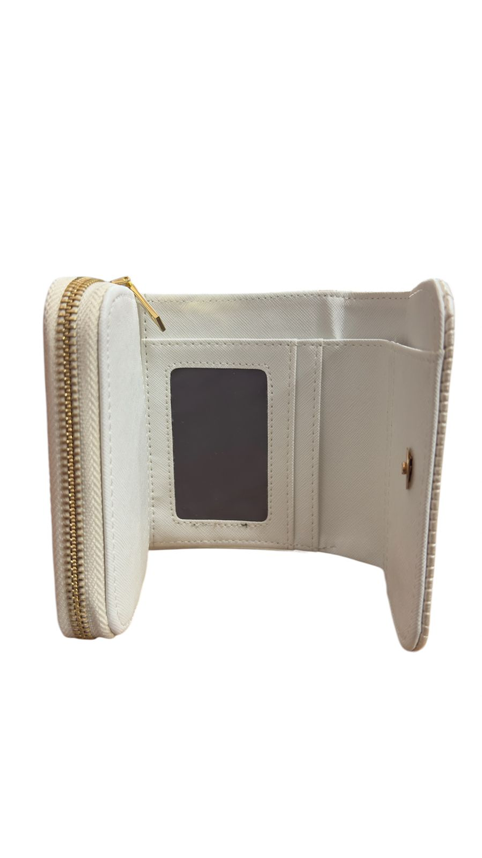 CARTERA DAMA ZHARA TRIFOLD PERLA 3