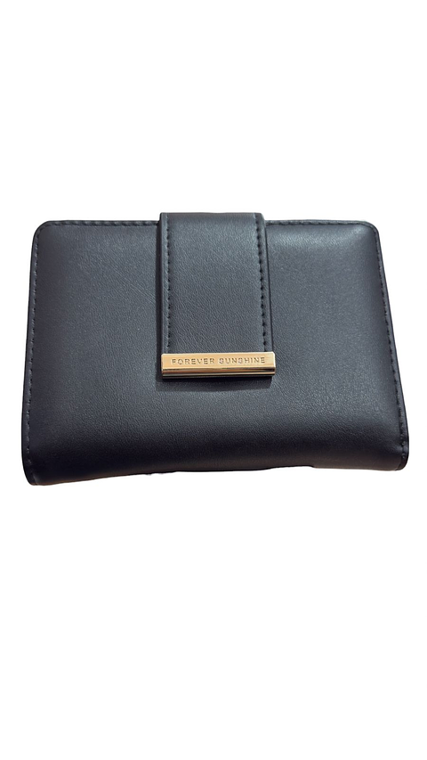 CARTERA DAMA CLASSIC STAR NEGRA