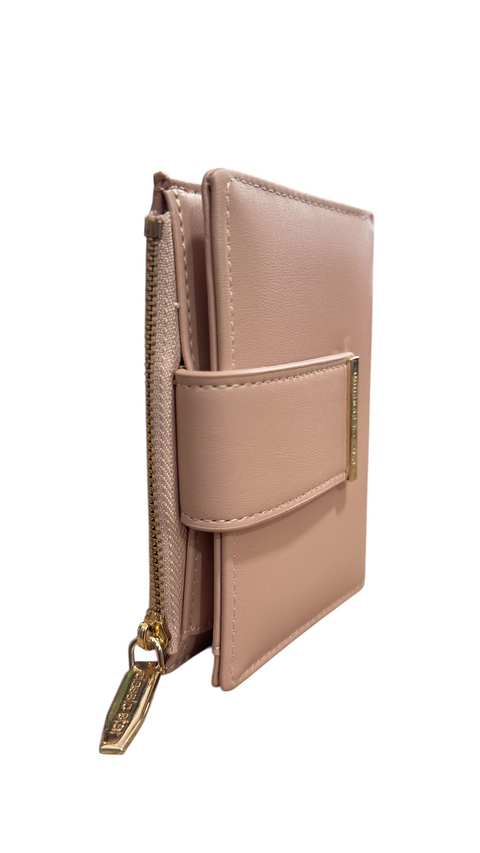 CARTERA DAMA CLASSIC STAR ROSADA