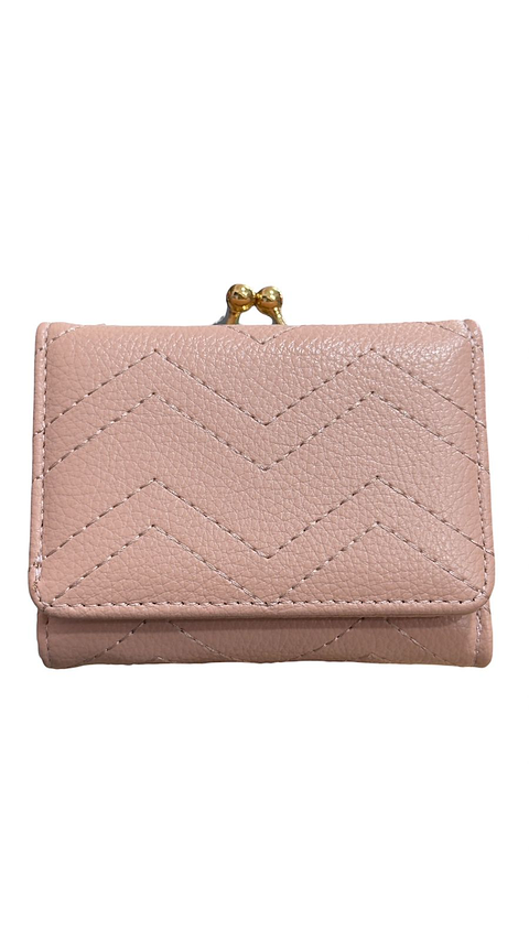 CARTERA MONEDERO ROSADA