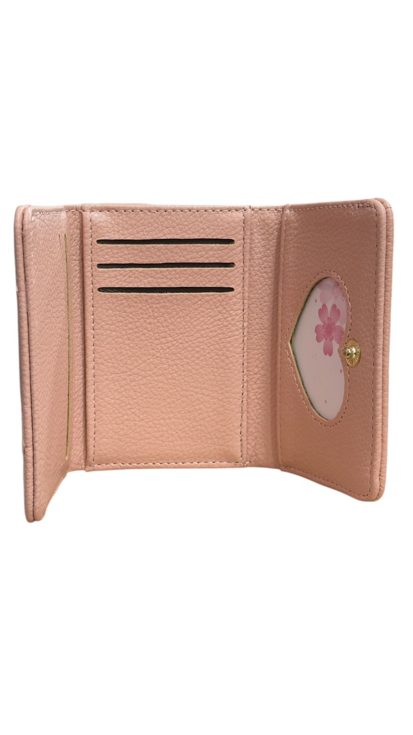 CARTERA MONEDERO ROSADA 4