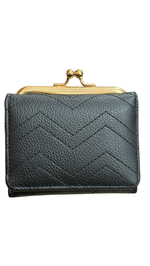 CARTERA MONEDERO NEGRA