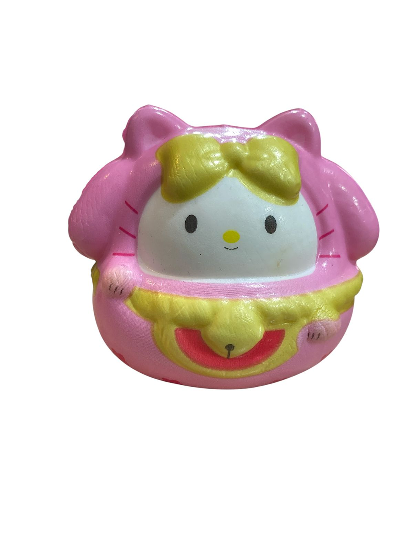 SQUISCHY HELLO KITTY (VERSIÓN DARUMA / MANEKI-NEKO) 1