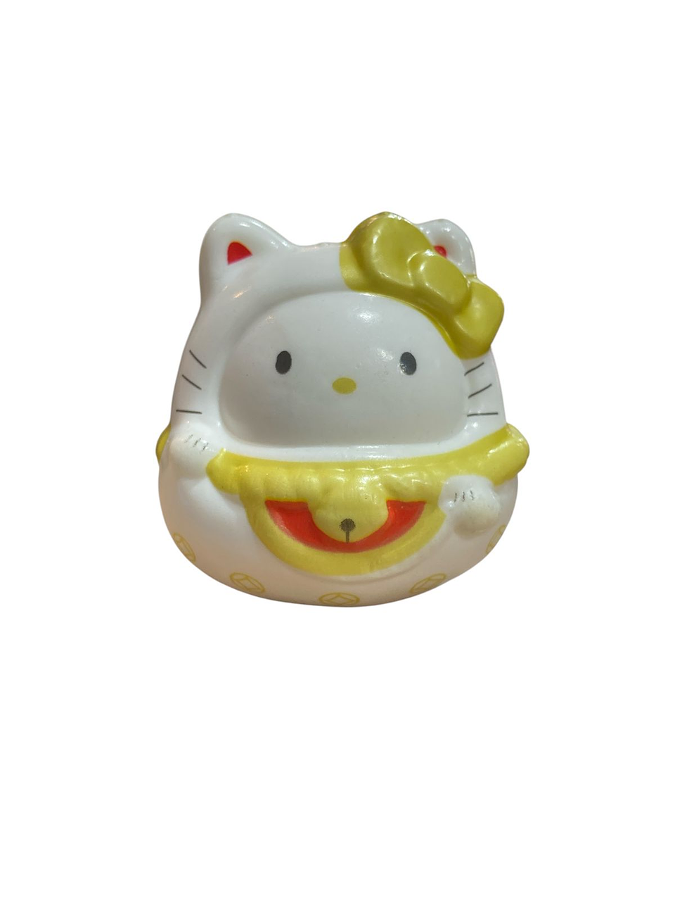 SQUISCHY HELLO KITTY VERSIÓN DARUMA BLANCA 1