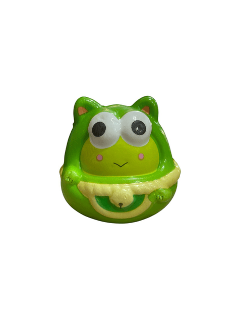 SQUISCHY KEROPPI VERSIÓN DARUMA / MANEKI-NEKO