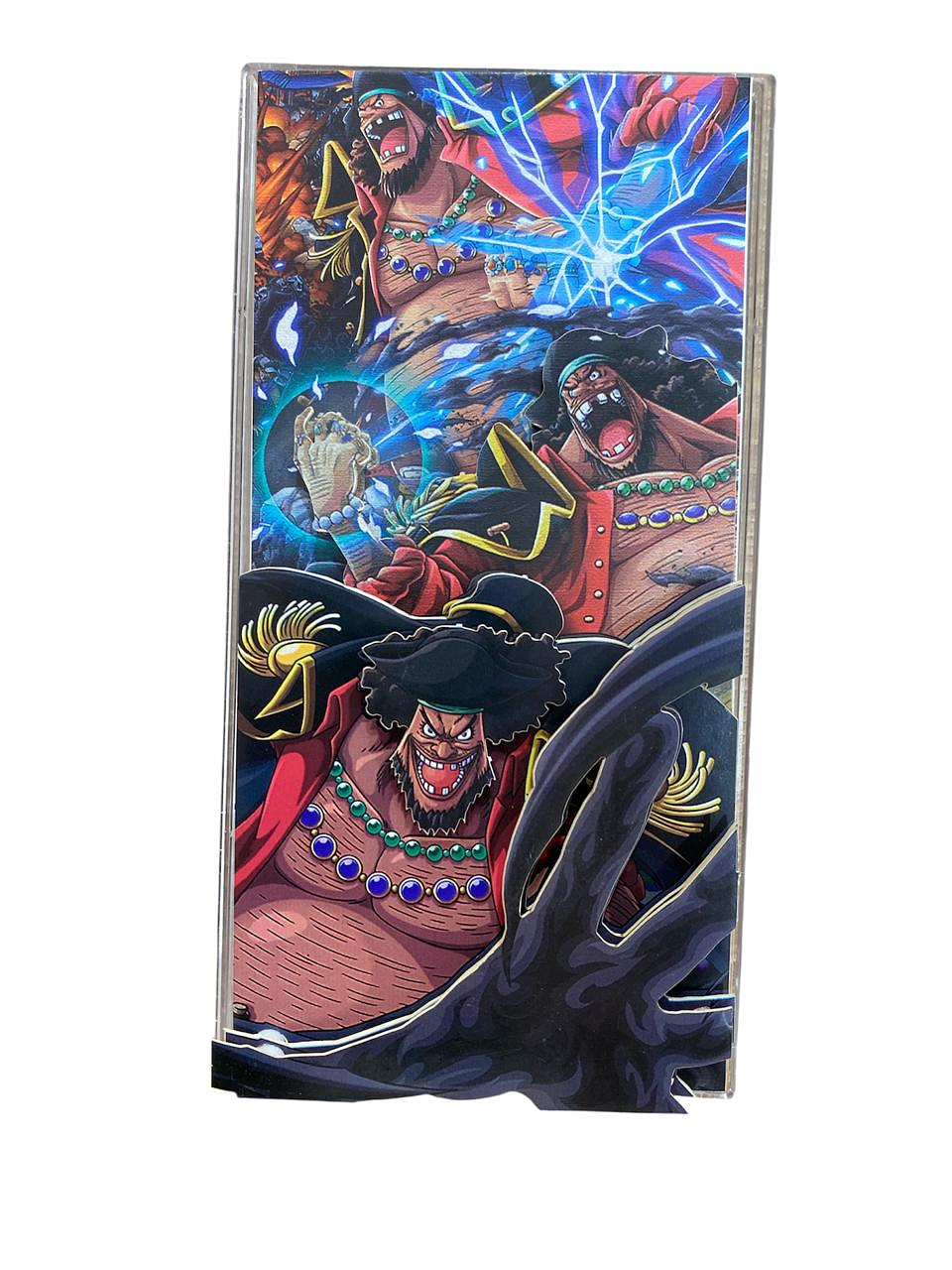 CUADRO 3D MARSHALL D. TEACH - BLACKBEARD ONE PICE 1