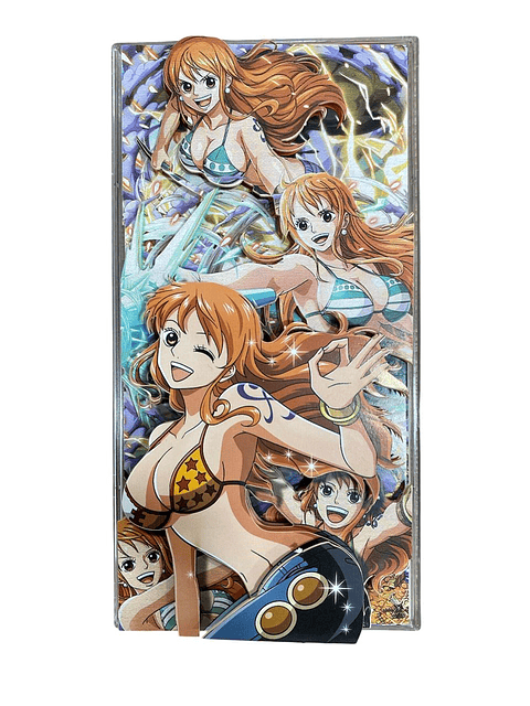 CUADRO 3D NAMI LA GATA LADRONA Y EL CLIMA TACT