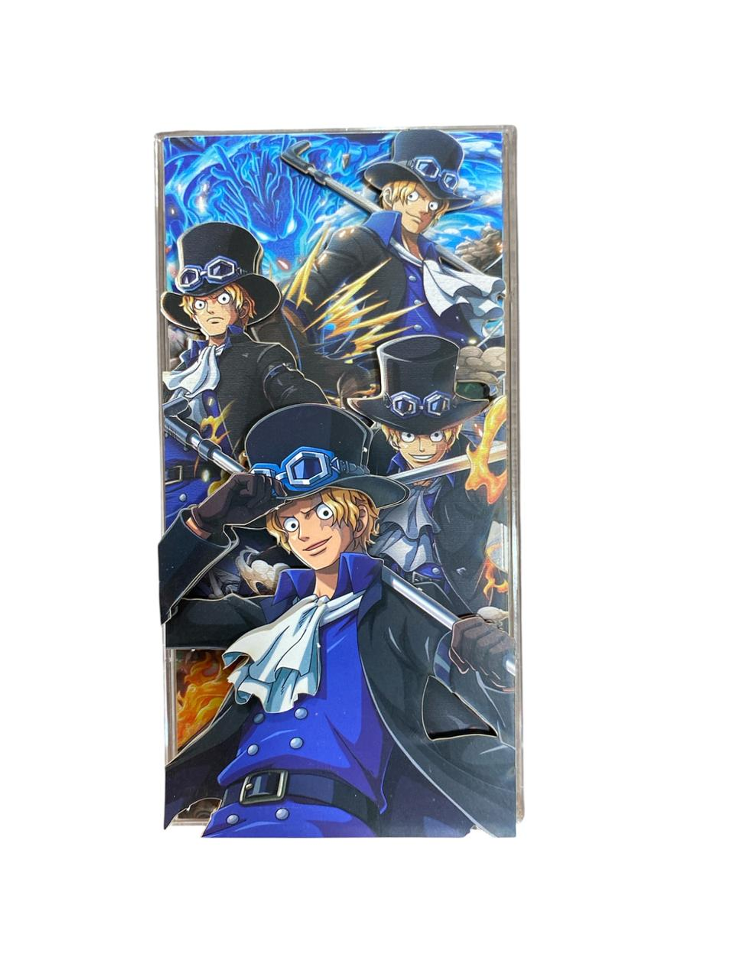 CUADRO 3D SABO EL HEREDERO DE LA VOLUNTAD DE FUEGO 1