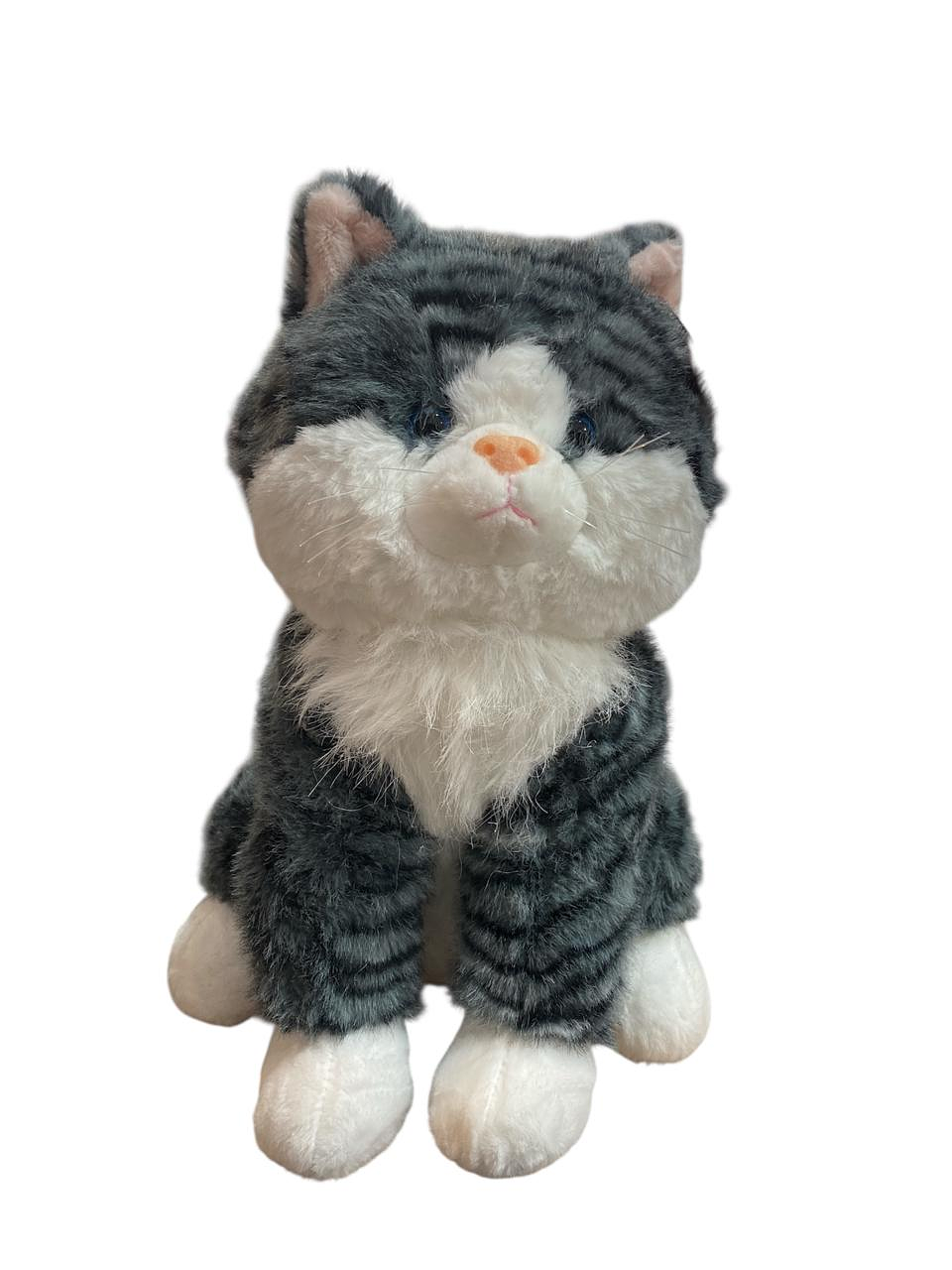 PELUCHE DE GATITO SENTADO ATIGRADO 1