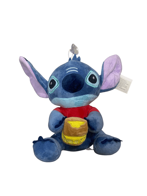 PELUCHE STITCH COMIENDO MIEL
