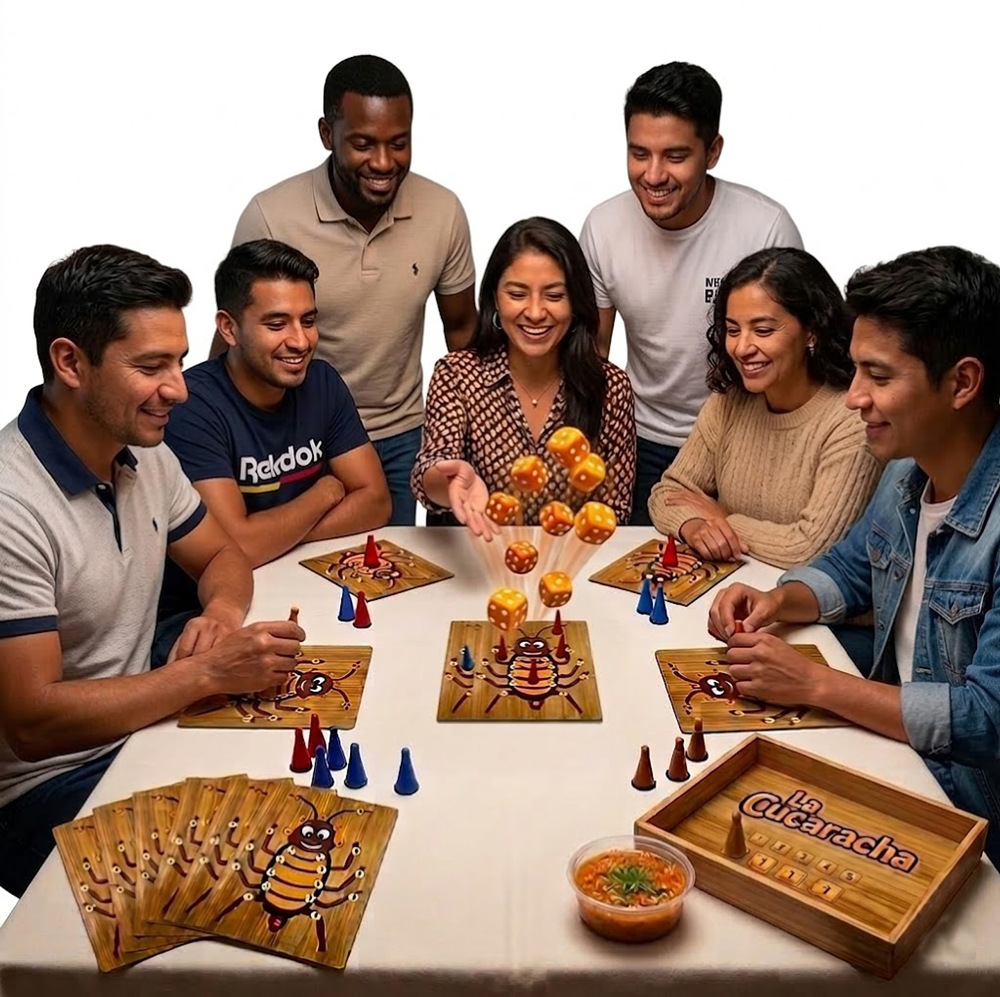 JUEGO DE MESA LA CUCARACHA IMANTADA ORIGINAL 9