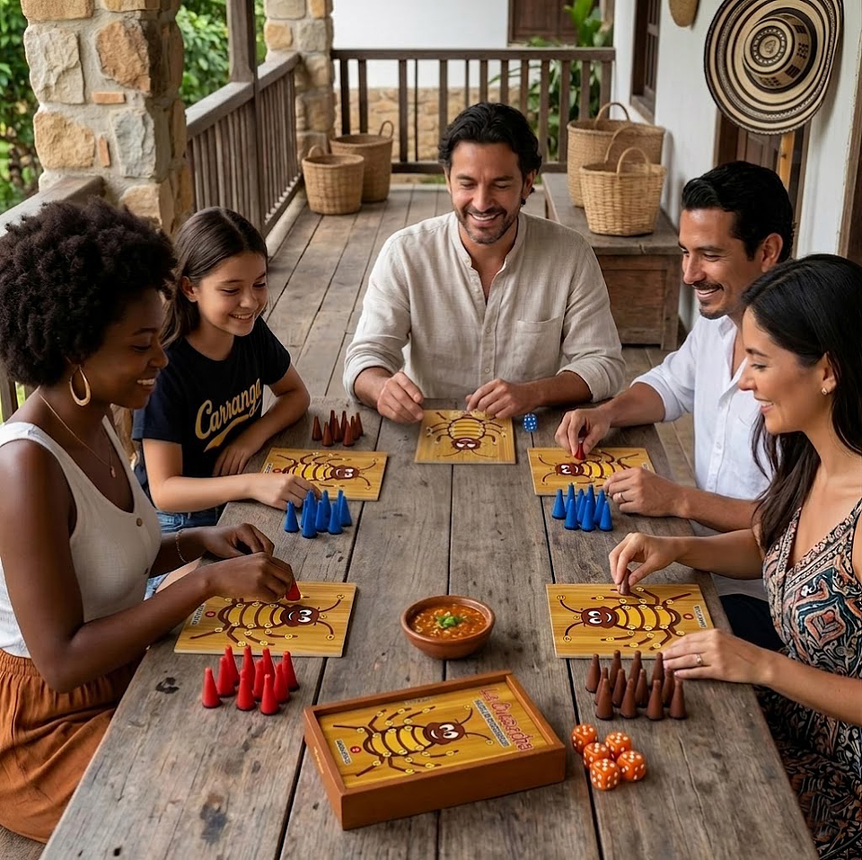 JUEGO DE MESA LA CUCARACHA IMANTADA ORIGINAL 2