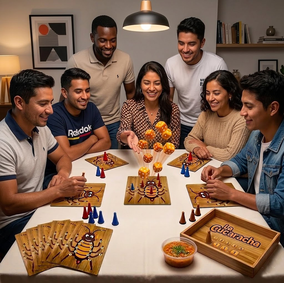 JUEGO DE MESA LA CUCARACHA IMANTADA ORIGINAL 6