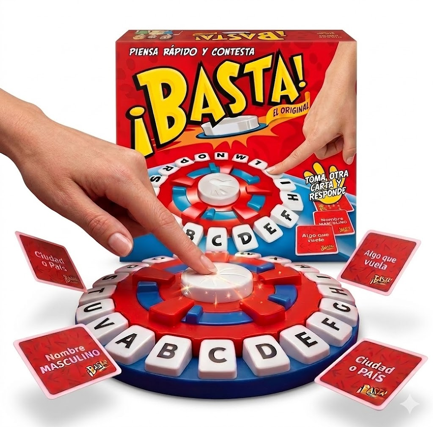 Basta Juego Mental Mesa Palabras Didáctico Infantil Familiar 5