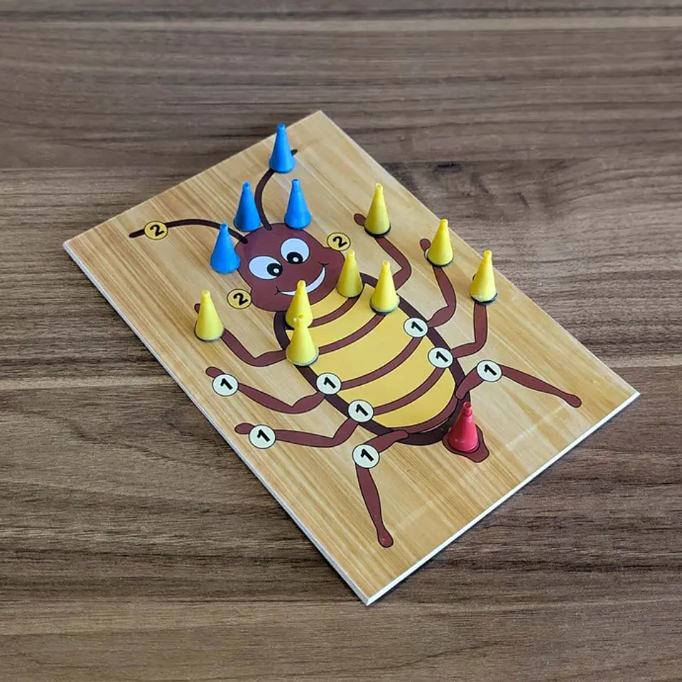 JUEGO DE MESA LA CUCARACHA IMANTADA ORIGINAL 11