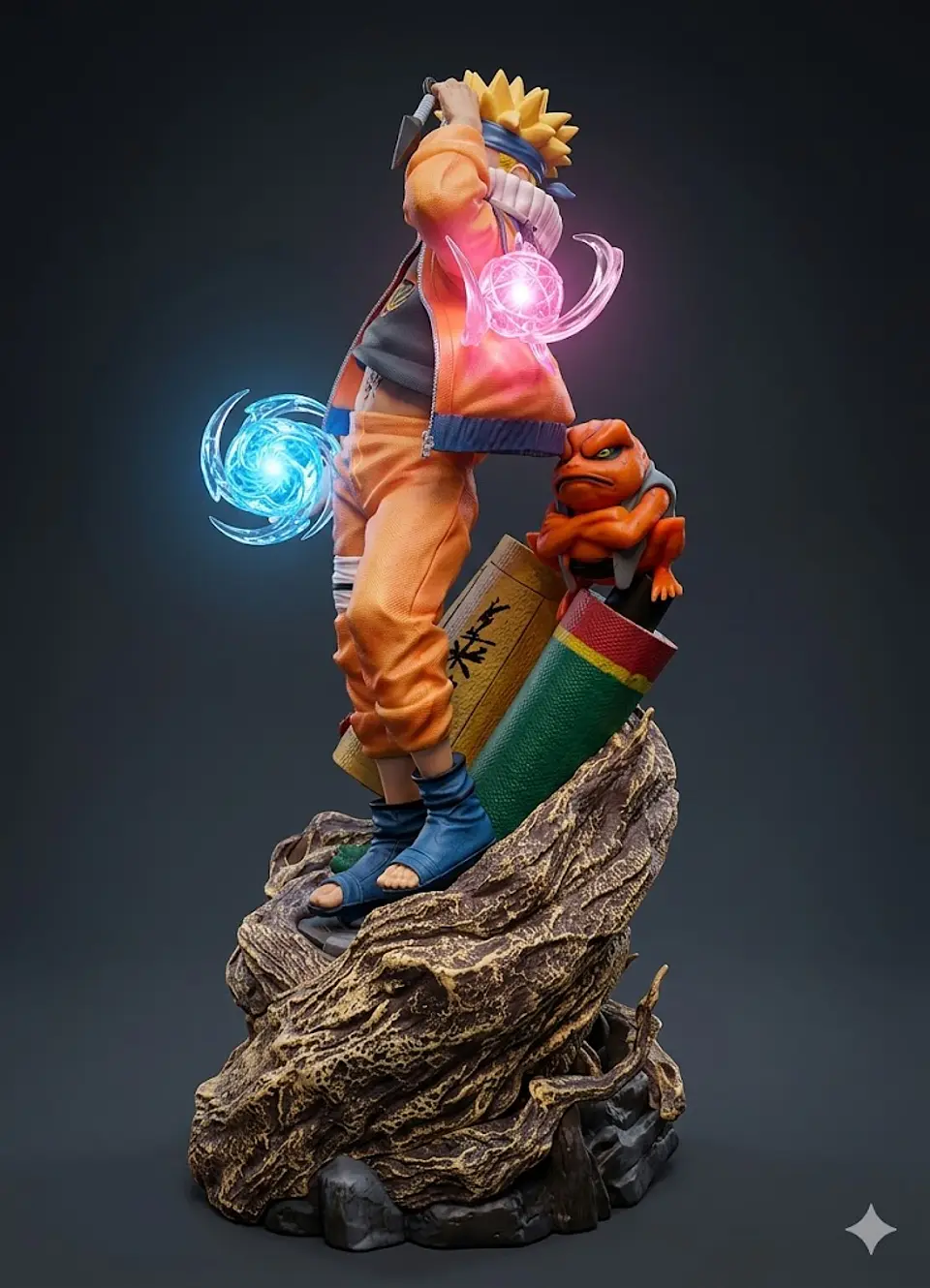 FIGURA DE COLECCIÓN NARUTO UZUMAKI - EDICIÓN RASENGAN 2