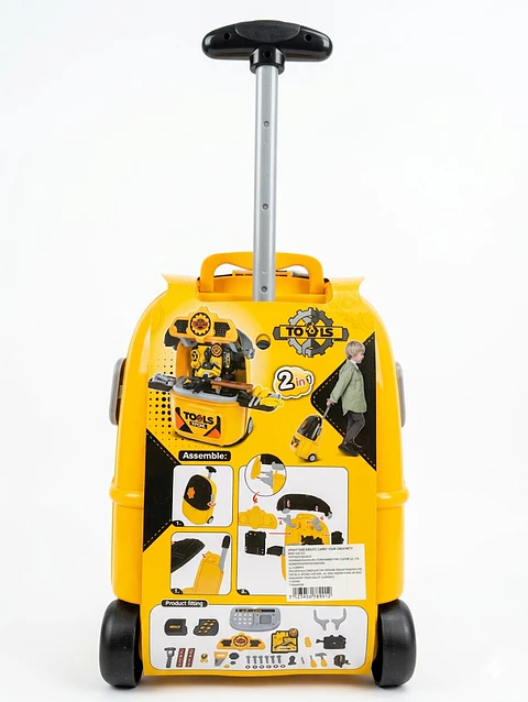 SET HERRAMIENTA INFANTIL MALETA JUGUETES 