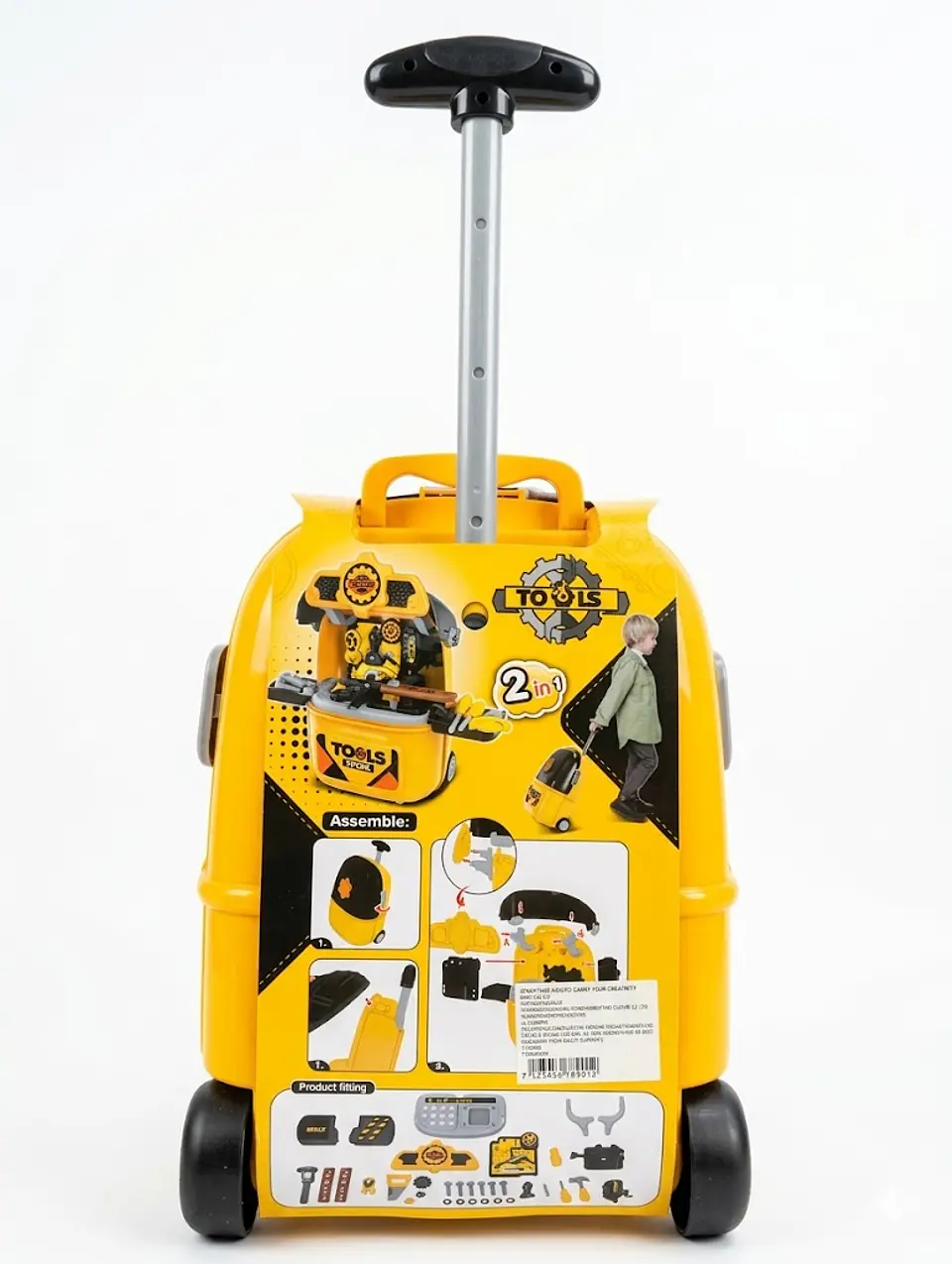 SET HERRAMIENTA INFANTIL MALETA JUGUETES  2