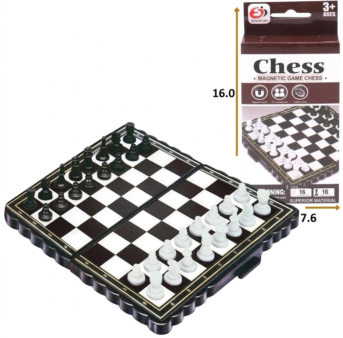 Ajedrez Juego de Mesa Juguetería Didáctica- COPIAR 2